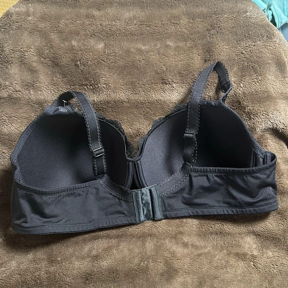 NWT LE MYSTERE  Dream Tisha Lace Bra # 965 Black Sz 44B
